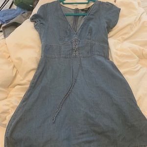 Express Denim Short sleeve Dress!